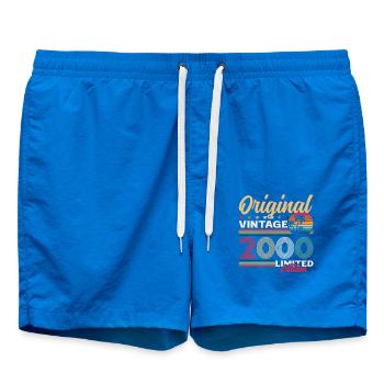 25ème anniversaire cadeau mari Original 2000 - Short de bain - cobalt blue - Devant