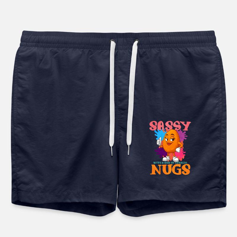 Chicken Nugget - Badeshorts - French Navy
