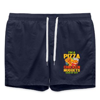 Chicken Nugget - Badeshorts - French Navy - Vorne - AI Model Male 185 light (185cm)