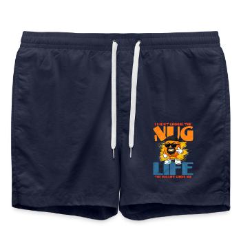 Chicken Nugget - Badeshorts - French Navy - Vorne - AI Model Male 185 light (185cm)