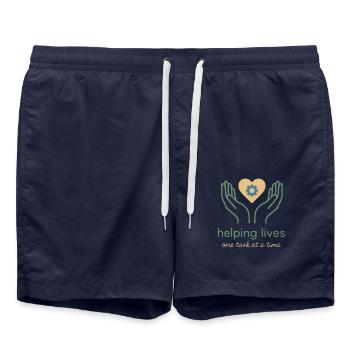 Ergotherapeut Ot Gift Healthcare Reha - Badeshorts - French Navy - Vorne - AI Model Male 185 light (185cm)