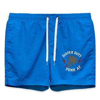 Punk Dad Alternative Paternity Rebellious - Swim Trunks - cobalt blue - Front