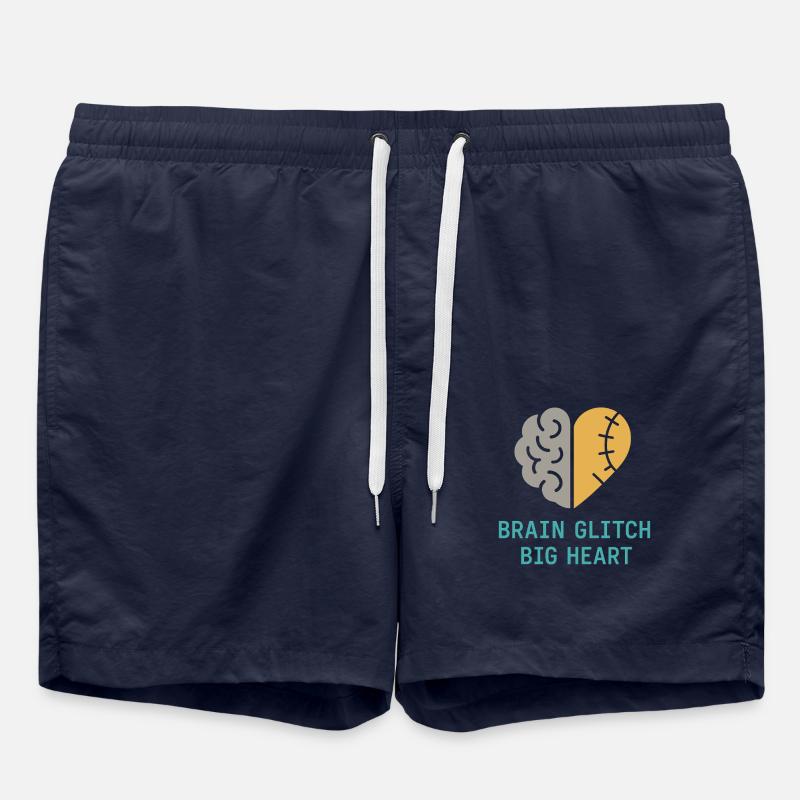 Survivant d’une lésion cérébrale neuro-résiliente - Short de bain - bleu marine