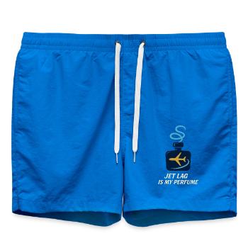 Flugbegleiter Kabinencrew Leben Luftfahrt - Badeshorts - Cobalt blue - Vorne