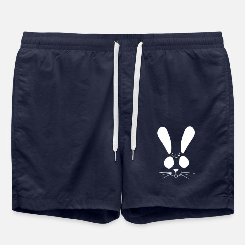 Rabbit Easter - Swim Trunks - french navy