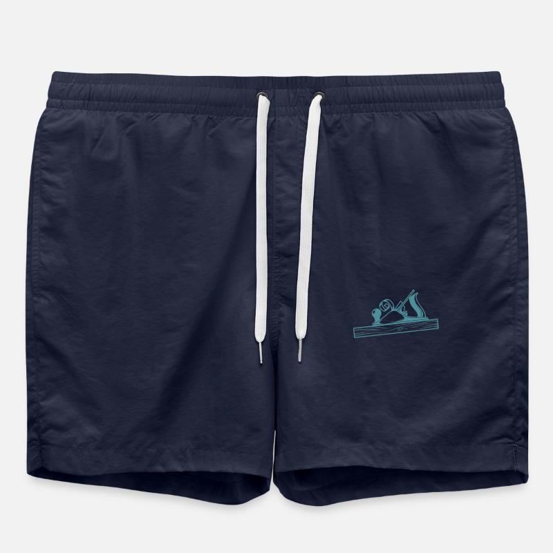 Schreiner Planer Design - Swim Trunks - french navy