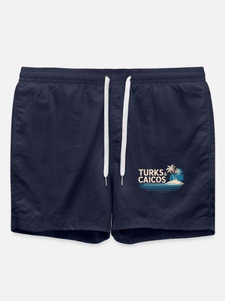 Turks- und Caicosinseln - Badeshorts - French Navy