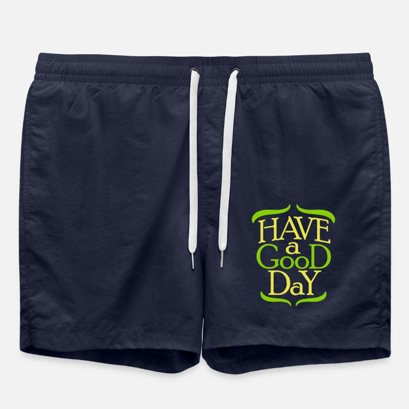 have a good day - Swim Trunks - french navy
