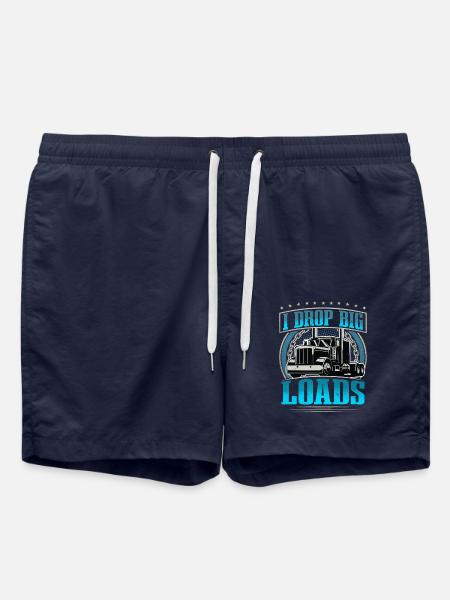 LKW Fahrer - Badeshorts - French Navy