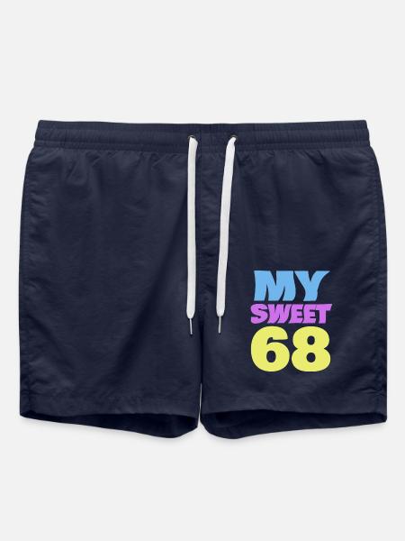 Age 68 - Swim Trunks - french navy