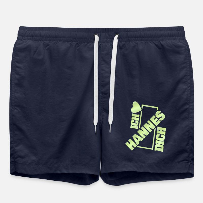Couple Hannes - Swim Trunks - french navy