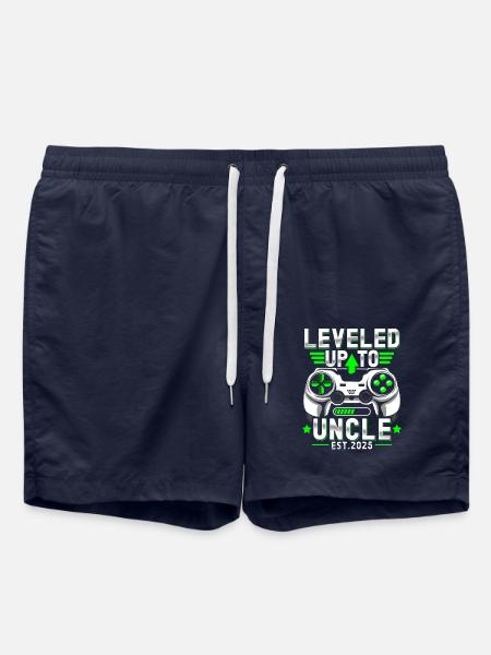 Ascended to Uncle 2025 - Swim Trunks - french navy