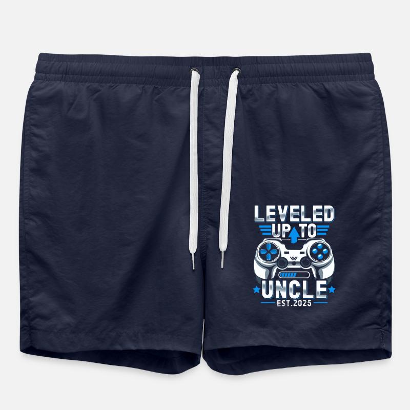 Ascended to Uncle 2025 - Swim Trunks - french navy