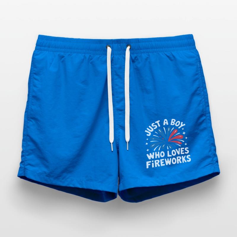 Pyrotechnics Fireworks Pyrotechnics Swim Trunks