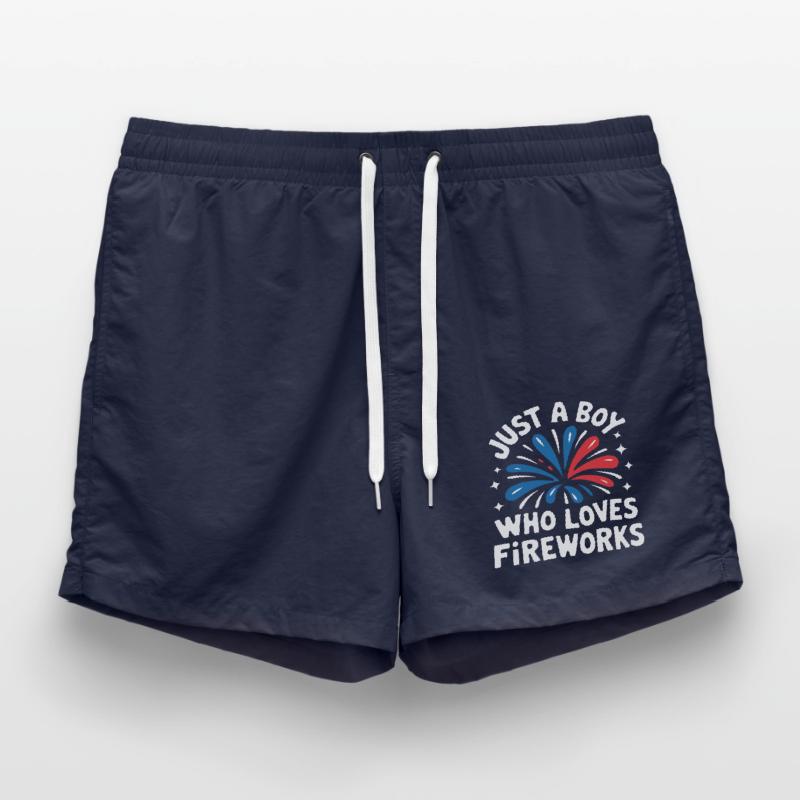 Pyrotechnics Fireworks Pyrotechnics Swim Trunks