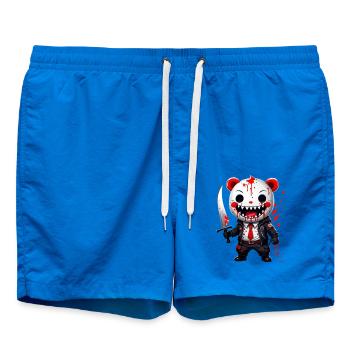 Hide and seek with Teddy - Swim Trunks - cobalt blue - Front