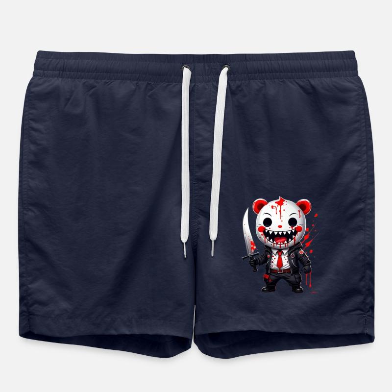 Hide and seek with Teddy - Swim Trunks - french navy