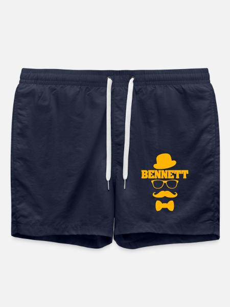 Schnauzer Bennett - Swim Trunks - french navy