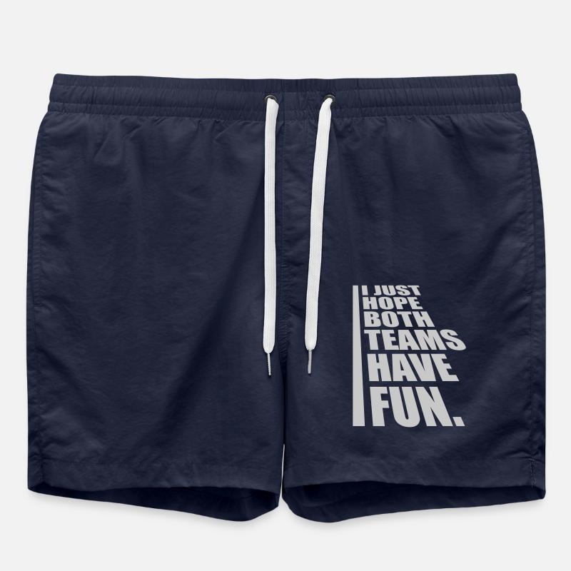 Both Teams Have Fun - Swim Trunks - french navy