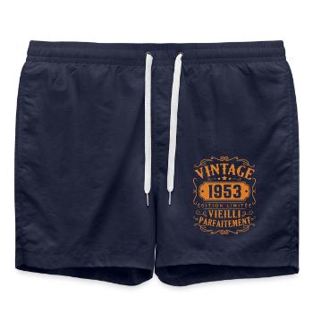 Vintage 1953 Edition Limitée - Short de bain - bleu marine - Devant - AI Model Male 185 light (185cm)