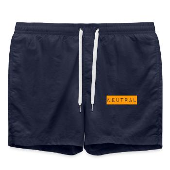 Neutral - Badeshorts - French Navy - Vorne - AI Model Male 185 light (185cm)