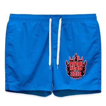METALHEAD since 2012 - Swim Trunks - cobalt blue - Front