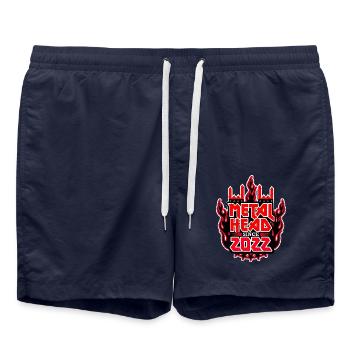 METALHEAD since 2022 - Badeshorts - French Navy - Vorne - AI Model Male 185 light (185cm)
