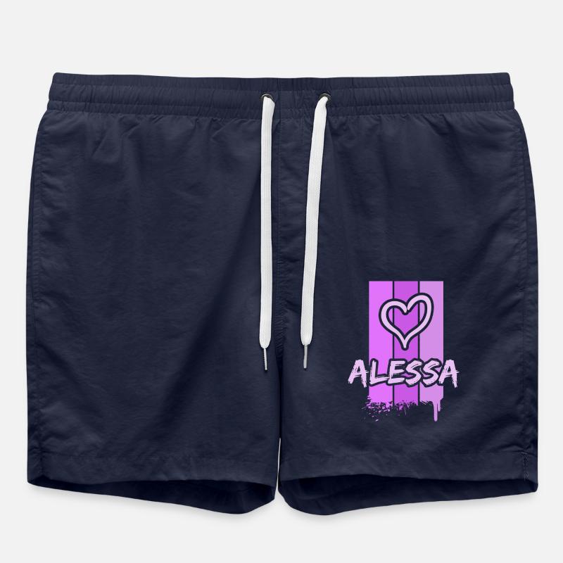 Alessa Alessa - Short de bain - bleu marine