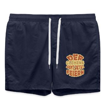Clemens Clemens - Short de bain - bleu marine - Devant - AI Model Male 185 light (185cm)