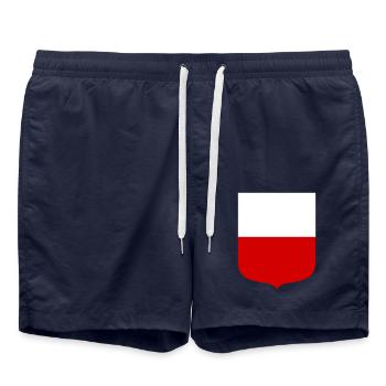 Thuringia - Swim Trunks - french navy - Front - AI Model Male 185 light (185cm)
