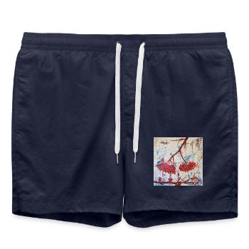 Rowan Berry02 - Short de bain - bleu marine - Devant - AI Model Male 185 light (185cm)