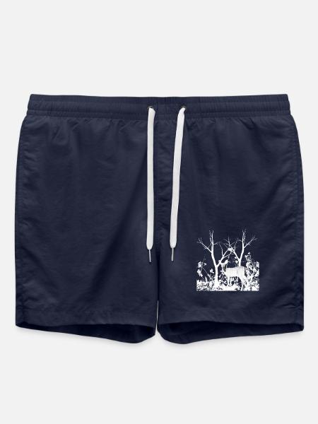 deer - Swim Trunks - french navy