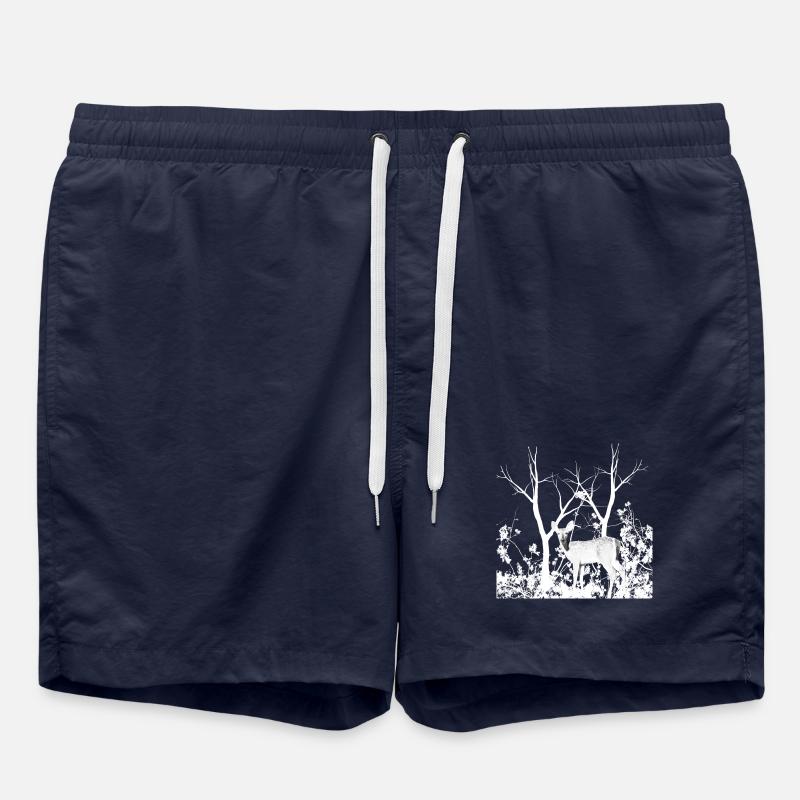 deer - Swim Trunks - french navy