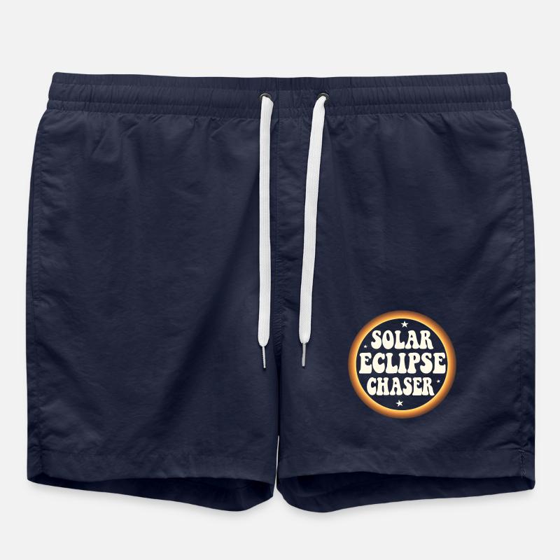 Solar eclipse chaser - Badeshorts - French Navy
