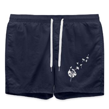 Dandelion - Swim Trunks - french navy - Front - AI Model Male 185 light (185cm)