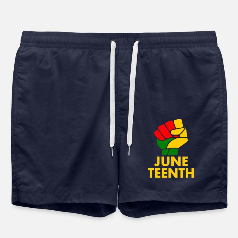juneteenth - Badeshorts - French Navy