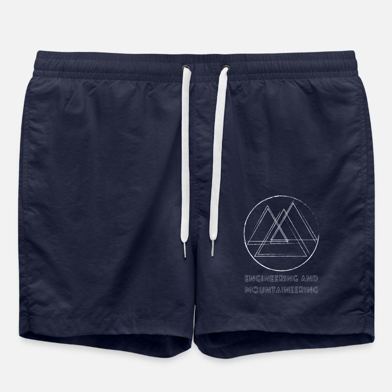 Berge / Engineering and Mountaineering - Badeshorts - French Navy
