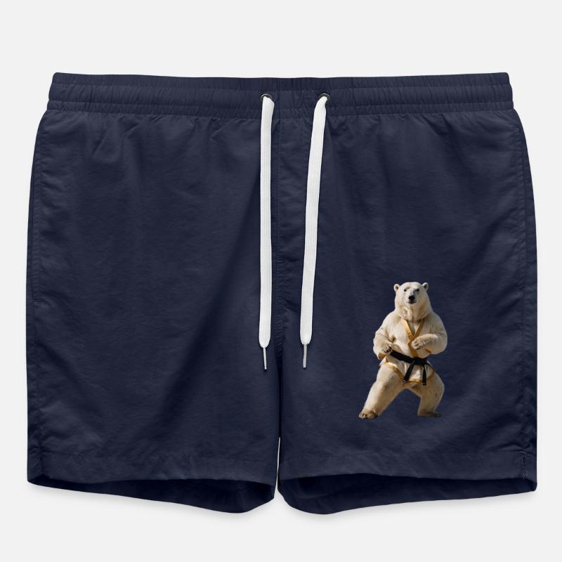 Sport polar bear - Swim Trunks - french navy