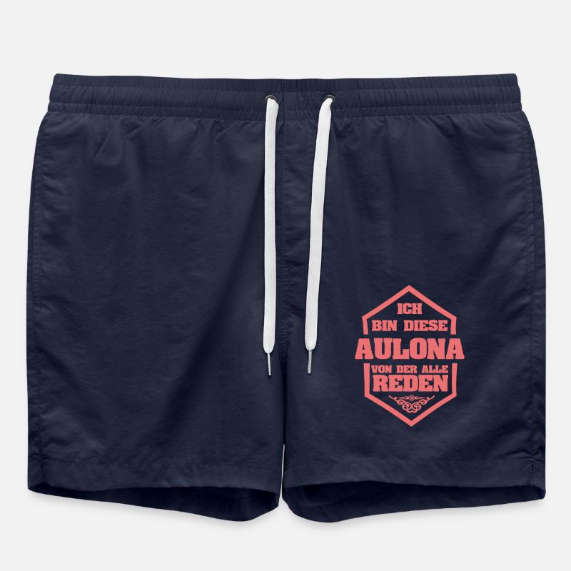 Rufname Aulona - Badeshorts - French Navy