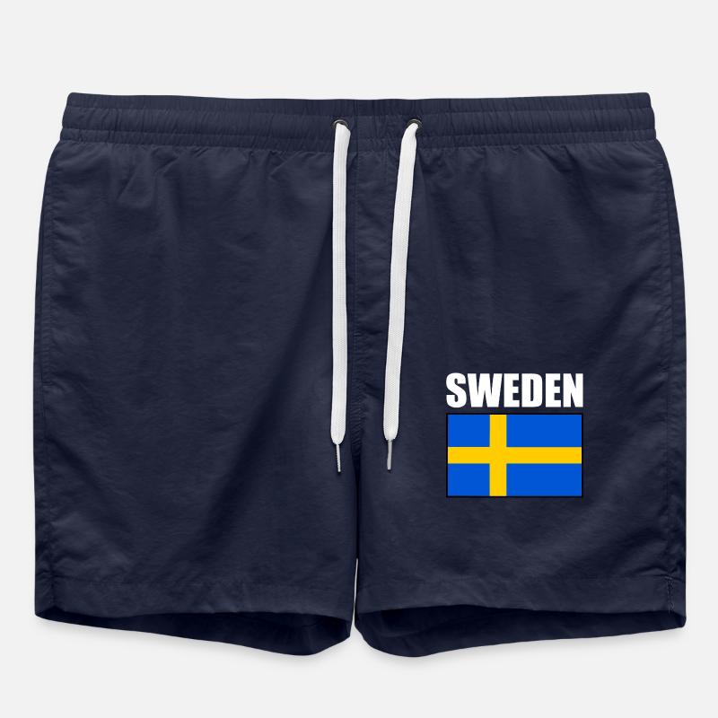 Sweden - Swim Trunks - french navy