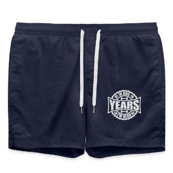in dog years Dead - Badeshorts - French Navy - Vorne - AI Model Male 185 light (185cm)