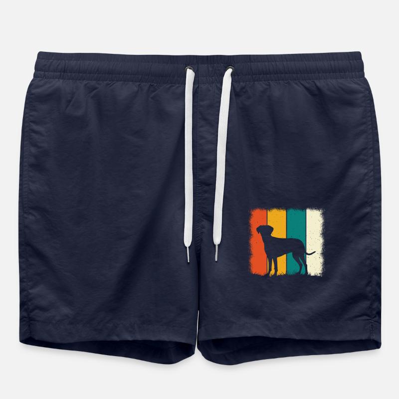 Labrador Retro - Swim Trunks - french navy