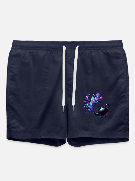 Magical Cosmic Teapot - Swim Trunks - french navy