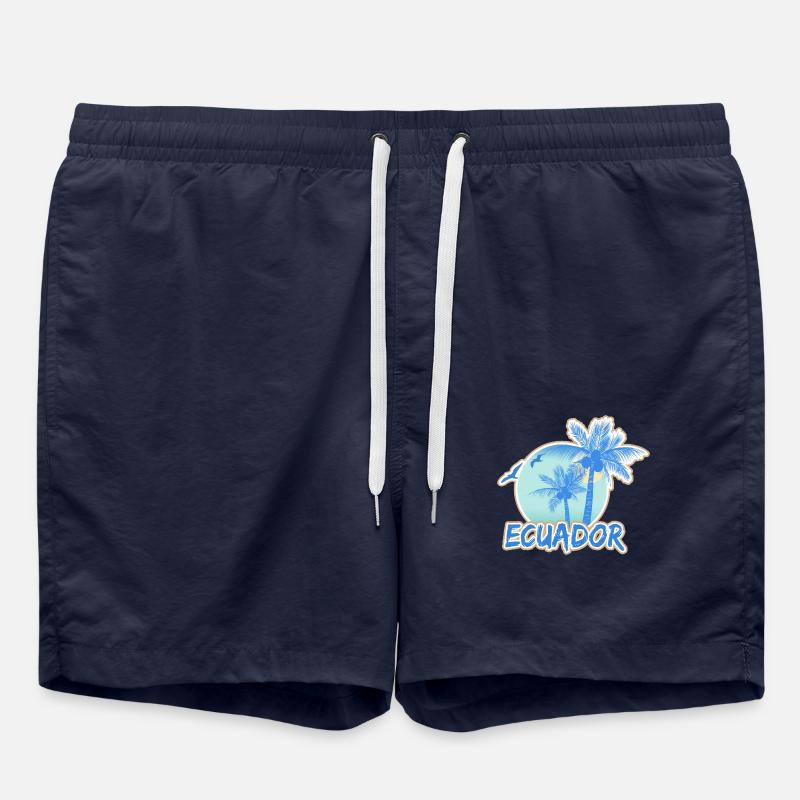 Urlaub Ecuador - Badeshorts - French Navy