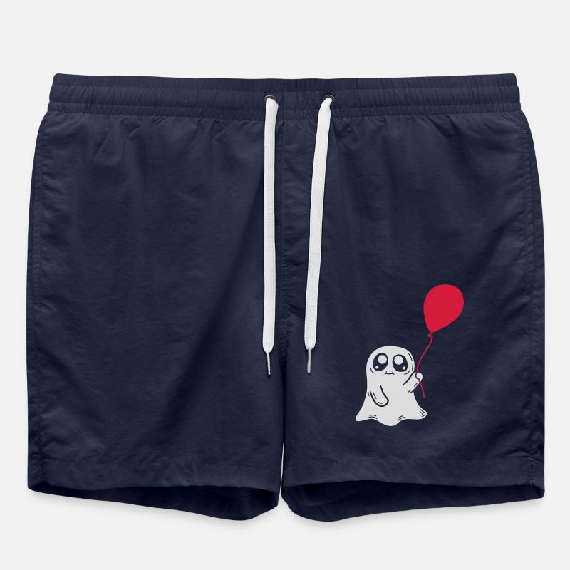 Balloon Spirit Comic Design - Swim Trunks - french navy