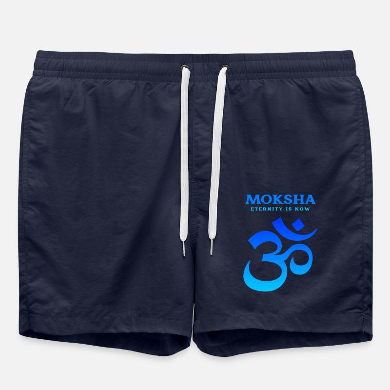 Moksha Eternity is Now - Badeshorts - French Navy