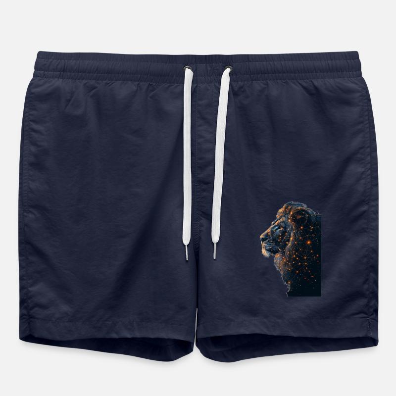 Lion - Short de bain - bleu marine