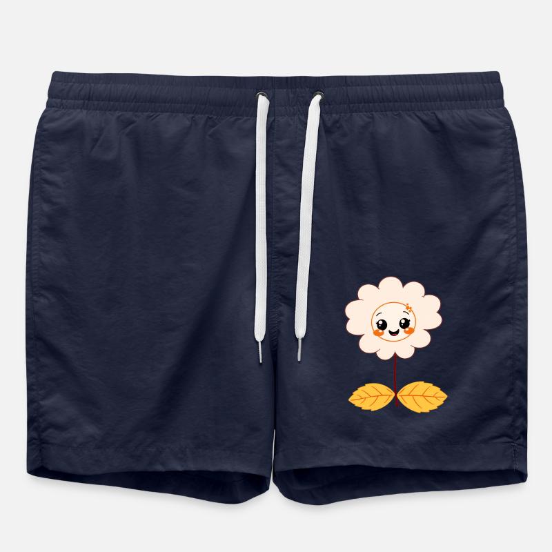 Süße Blume - Badeshorts - French Navy