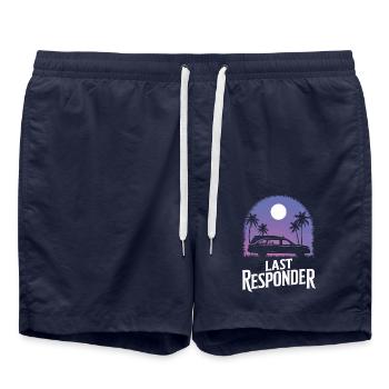 Undertakers hearses Undertakers - Swim Trunks - french navy - Front - AI Model Male 185 light (185cm)