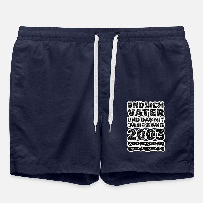 2003 - Short de bain - bleu marine